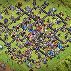 Top Anti 3 Etoiles Base HDV 18 + Lien (Link) 2026 - Hôtel de Ville 18 Base Copier, #3713