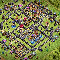 Base plan (layout), Town Hall Level 18 for trophies (defense) (#3723)