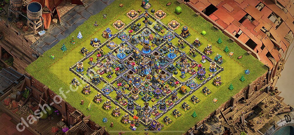 Défense Base HDV 18 + Lien (Link), Hybride 2026 - Hôtel de Ville 18 Base Copier, #3041