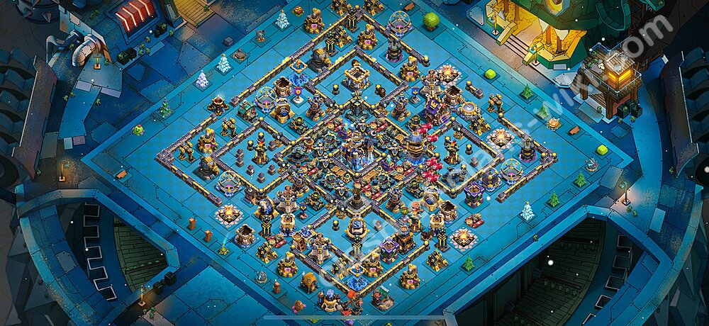 Anti Everything TH18 Base Plan with Link, Legend League, Copy Town Hall 18 Design 2026, #3097