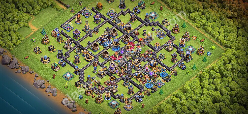 Top Anti 3 Etoiles Base HDV 18 + Lien (Link) 2026 - Hôtel de Ville 18 Base Copier, #3713