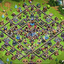 Base plan (layout), Town Hall Level 18 for farming (#3106)