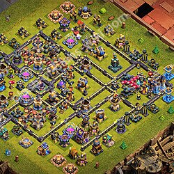 Base plan (layout), Town Hall Level 18 for farming (#3336)