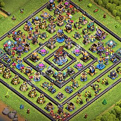 Base plan (layout), Town Hall Level 18 for farming (#3539)
