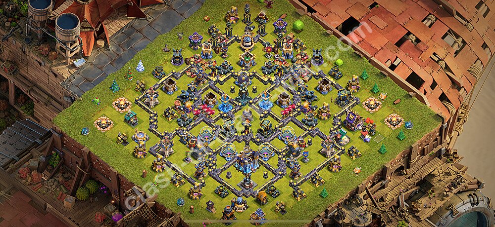 Base plan TH18 (design / layout) with Link, Hybrid for Farming 2025, #3052