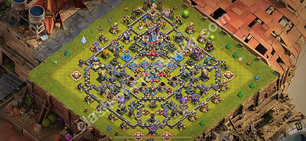 Base plan TH18 (design / layout) with Link for Farming 2025, #3059