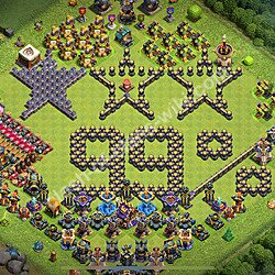 Base plan (layout), Town Hall Level 18 Troll / Funny (#3035)