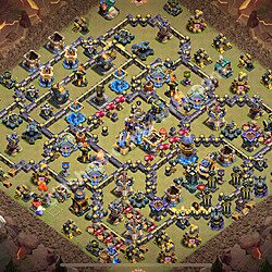 Municipio livello 18 Base di Guerra + Link - Anti 3 Stelle Disposizione Villaggio COC 2026 TH18, #3022