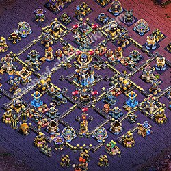 Die Anti 2 Sterne Clan War Base RH18 + Link, Anti Alles 2026 - COC Rathaus Level 18 Kriegsbase (CK / CW), #3047