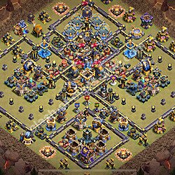 Municipio livello 18 Base di Guerra + Link, Anti tutto - Miglior Disposizione Villaggio COC 2026 TH18, #3075