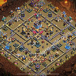 トロフィーコレクションの基本計画タウンホールレベル18, 異形3091