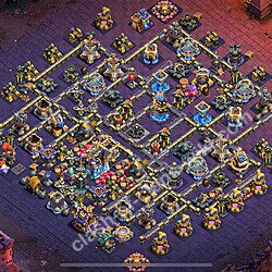 Top Base de Guerre HDV 18 + Lien (Link) 2026 gdc - Hôtel de Ville 18 Base Copier, #3093