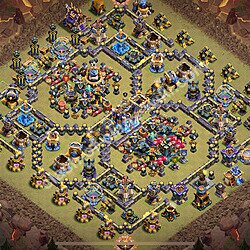 Base plan (layout), Town Hall Level 18 for clan wars (#3110)