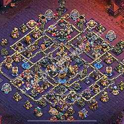 Base plan (layout), Town Hall Level 18 for clan wars (#3118)