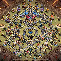 Base plan (layout), Town Hall Level 18 for clan wars (#3120)