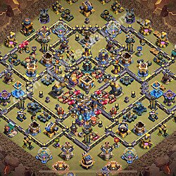 Base plan (layout), Town Hall Level 18 for clan wars (#3123)