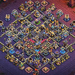 Municipio livello 18 Base di Guerra + Link, Anti tutto - Miglior Disposizione Villaggio COC 2026 TH18, #3132