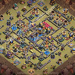 Base plan (layout), Town Hall Level 18 for clan wars (#3143)