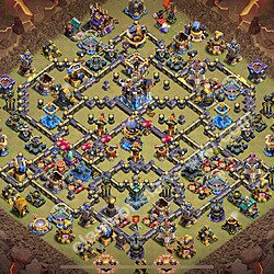 Base plan (layout), Town Hall Level 18 for clan wars (#3145)