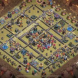 Base plan (layout), Town Hall Level 18 for clan wars (#3192)