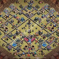 Base plan (layout), Town Hall Level 18 for clan wars (#3193)