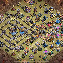 Base plan (layout), Town Hall Level 18 for clan wars (#3237)