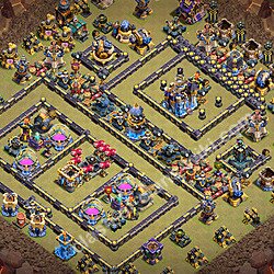 Base plan (layout), Town Hall Level 18 for clan wars (#3274)