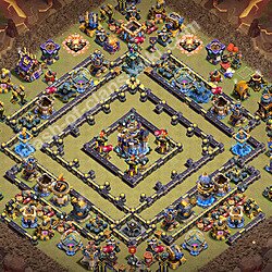 Base plan (layout), Town Hall Level 18 for clan wars (#3292)