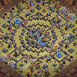 Base plan (layout), Town Hall Level 18 for clan wars (#3316)