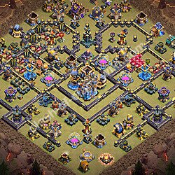 Base plan (layout), Town Hall Level 18 for clan wars (#3325)