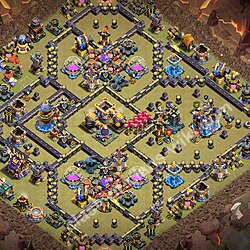 Base plan (layout), Town Hall Level 18 for clan wars (#3330)