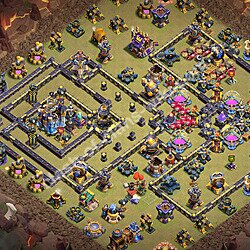 Base plan (layout), Town Hall Level 18 for clan wars (#3331)