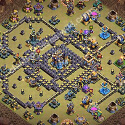 Base plan (layout), Town Hall Level 18 for clan wars (#3334)