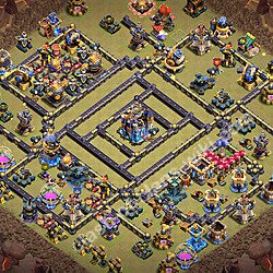 Base plan (layout), Town Hall Level 18 for clan wars (#3338)