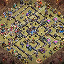 Base plan (layout), Town Hall Level 18 for clan wars (#3343)