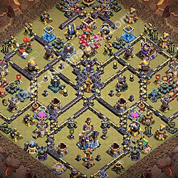 Base plan (layout), Town Hall Level 18 for clan wars (#3344)