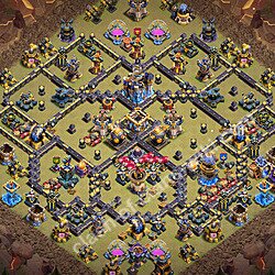 Base plan (layout), Town Hall Level 18 for clan wars (#3347)