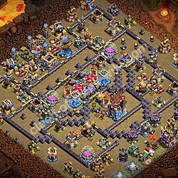 Base plan (layout), Town Hall Level 18 for clan wars (#3436)