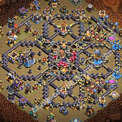 Base plan (layout), Town Hall Level 18 for clan wars (#3437)