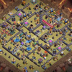 Base plan (layout), Town Hall Level 18 for clan wars (#3492)