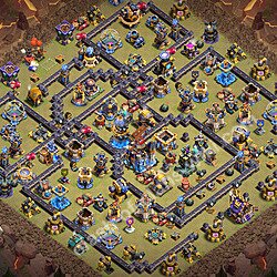 Base plan (layout), Town Hall Level 18 for clan wars (#3515)