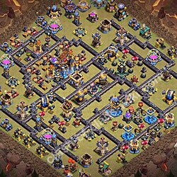Base plan (layout), Town Hall Level 18 for clan wars (#3518)
