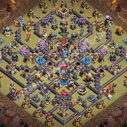 Base plan (layout), Town Hall Level 18 for clan wars (#3523)