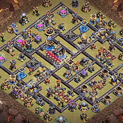 Tata letak base, Balai Kota Level 18 untuk perang klan (#3529)