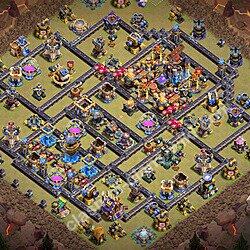 Clash of Clans köy düzeni, Belediye Binası Seviye 18 klan savaşları için (#3534)