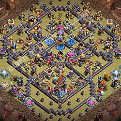 Base plan (layout), Town Hall Level 18 for clan wars (#3540)