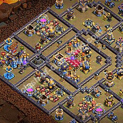 Base plan (layout), Town Hall Level 18 for clan wars (#3552)