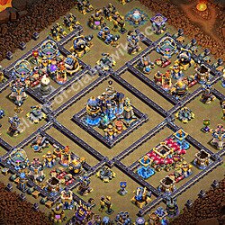 Base plan (layout), Town Hall Level 18 for clan wars (#3560)