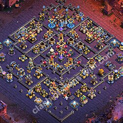 Base plan (layout), Town Hall Level 18 for clan wars (#3580)