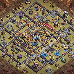 Base plan (layout), Town Hall Level 18 for clan wars (#3582)